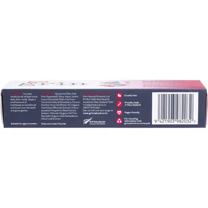 Grin- Toothpaste Kids Strawberry-70g