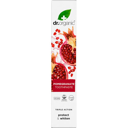 Dr. Organic- Toothpaste Whitening Organic Pomegranate-100ml
