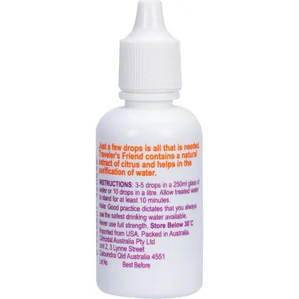 Nutribiotic- Traveler's Friend Citrus Seed Extract-30ml
