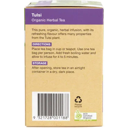 Planet Organic- Tulsi Herbal Tea Bags-25pk