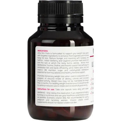 Nature's Help- Ultra Slim Forte Weight Loss Control-60 Caps