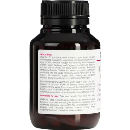 Nature's Help- Ultra Slim Forte Weight Loss Control-60 Caps