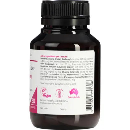 Nature's Help- Ultra Slim Forte Weight Loss Control-60 Caps