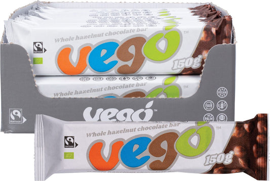 Vego- Whole Hazelnut Chocolate Bar-20x150g