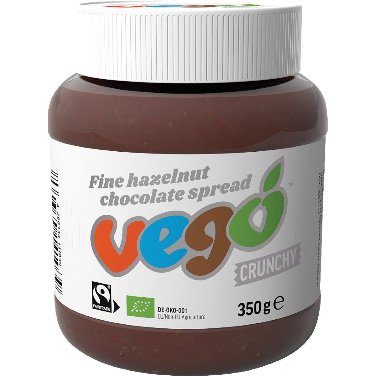 Vego- Hazelnut Chocolate Spread Crunchy-6x350g