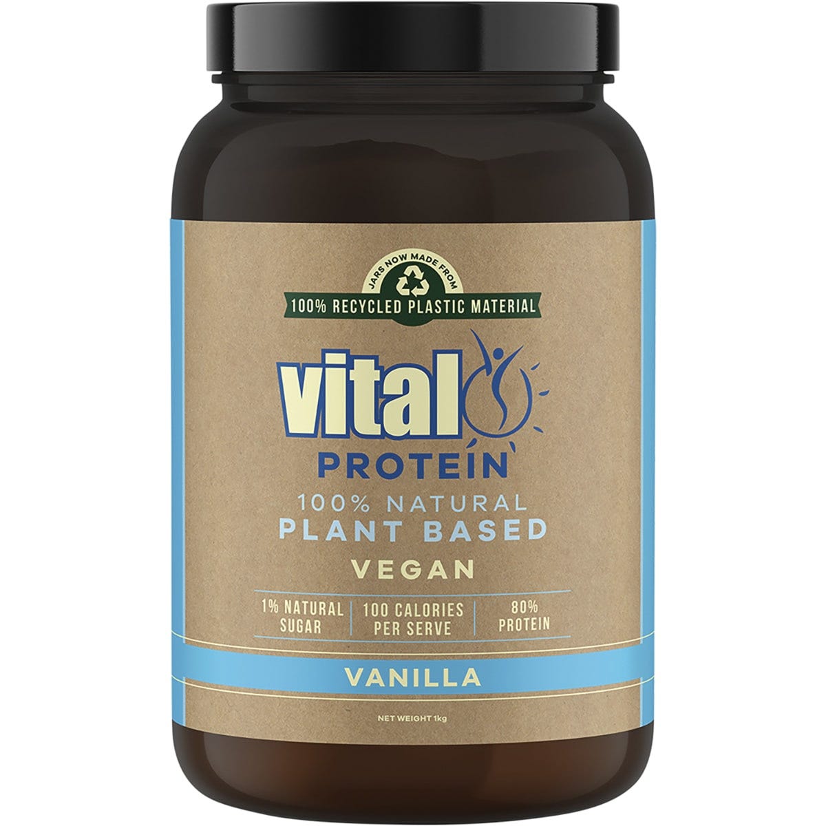 Martin & Pleasance- Vital Protein Pea Protein Isolate Vanilla-1kg
