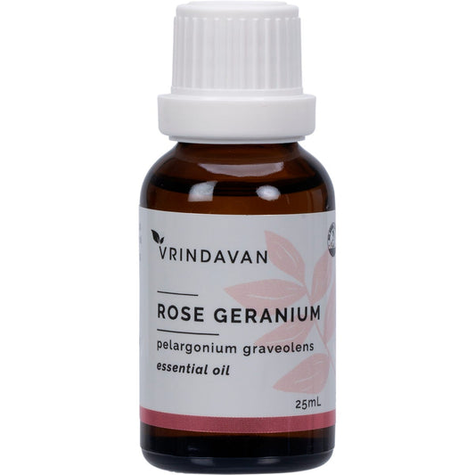 Vrindavan- Essential Oil 100% Rose Geranium-25ml