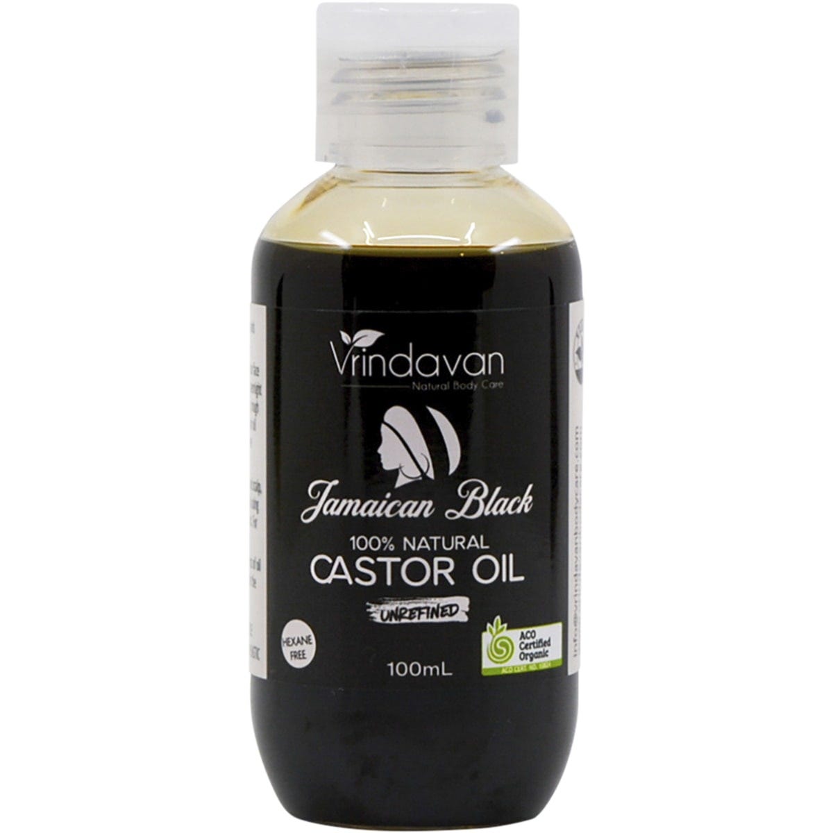 Vrindavan- Jamaican Black Castor Oil Unrefined-100ml