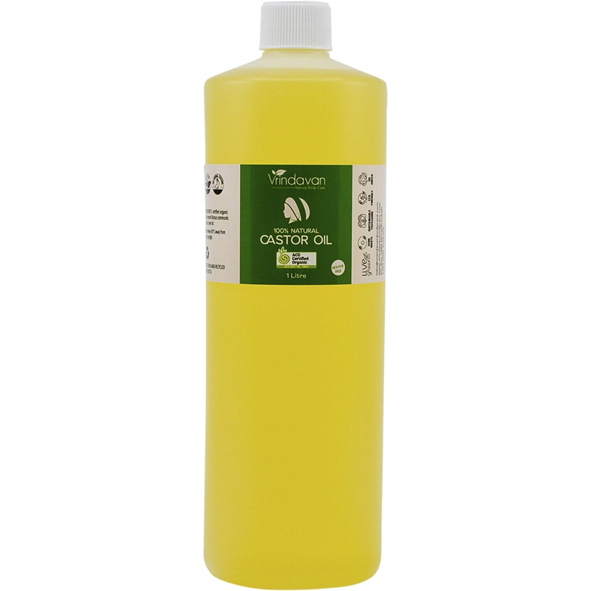 Vrindavan- Castor Oil 100% Natural -1L