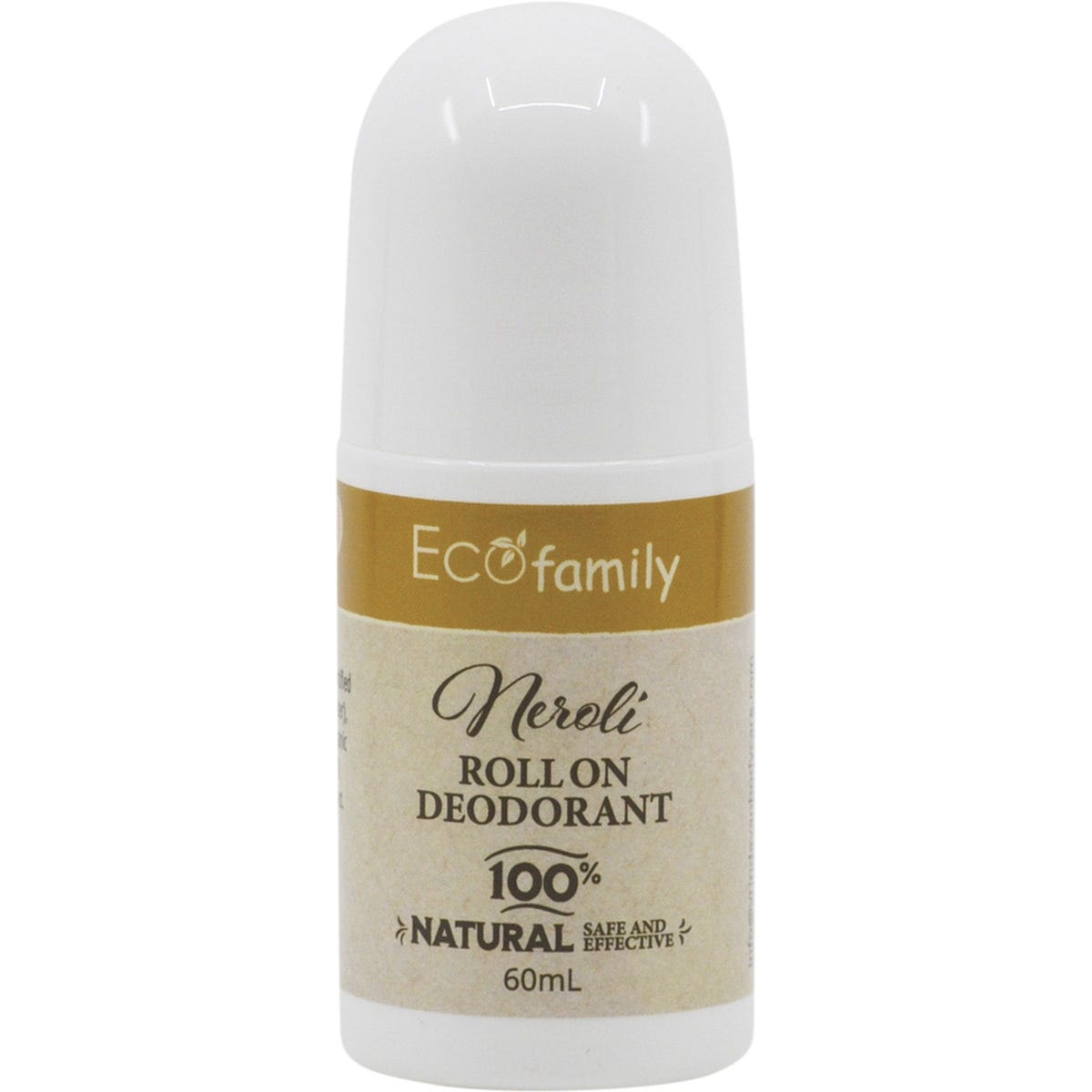 Vrindavan- Roll-On Deodorant Eco Family Neroli Aluminium Free-60ml