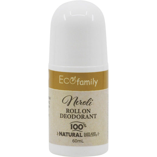Vrindavan- Roll-On Deodorant Eco Family Neroli Aluminium Free-60ml