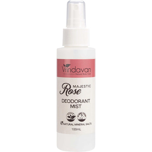 Vrindavan- Deodorant Mist Majestic Rose-100ml