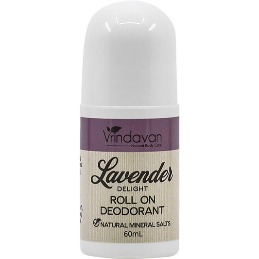 Vrindavan- Roll-On Deodorant Lavender Delight-60ml