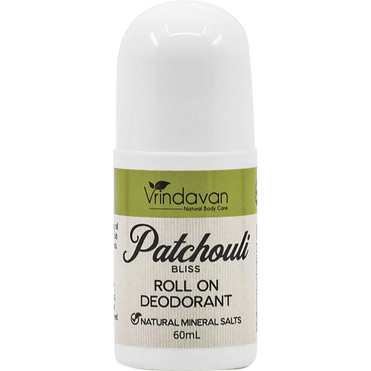Vrindavan- Roll-On Deodorant Patchouli Bliss-60ml