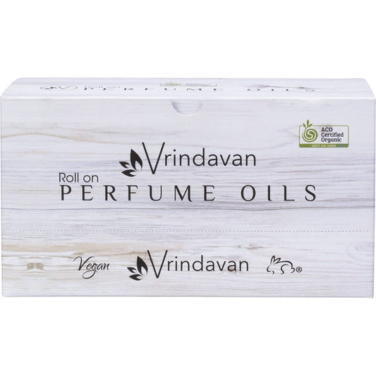 Vrindavan- Perfume Oil Counter Display Incl 3xVR91-97 + Testers-18x10ml