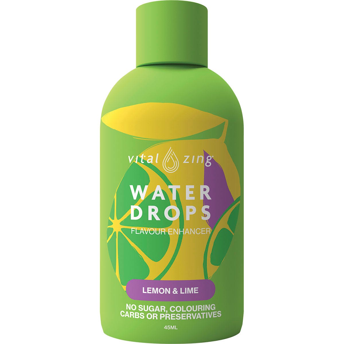 Vital Zing- Water Drops Lemon & Lime-45ml