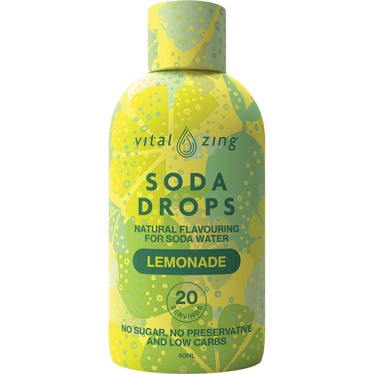 Vital Zing- Soda Drops Lemonade-40ml