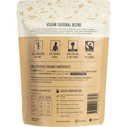 The Fresh Chai Co.- Vegan Original Blend Long Soaked Chai-250g