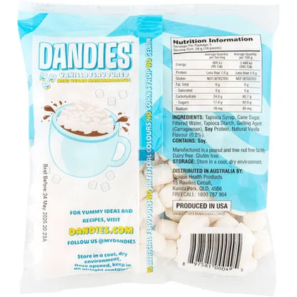 Dandies- Vegan Vanilla Marshmallows Mini Size-142g