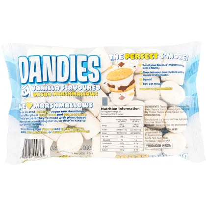Dandies- Vegan Vanilla Marshmallows Regular Size-283g