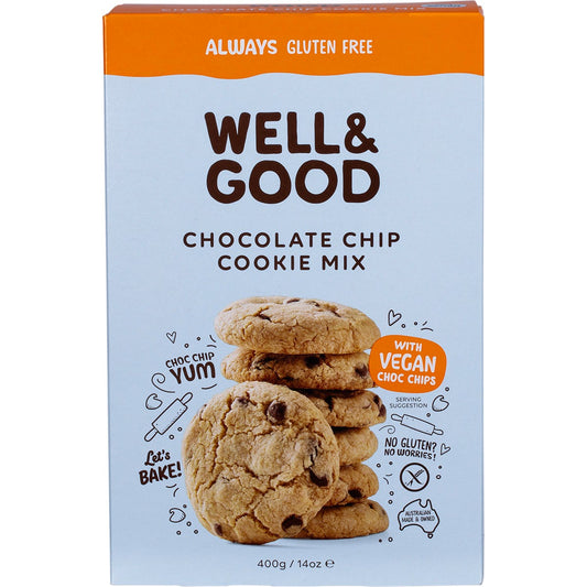Well & Good- Chocolate Chip Cookie Mix-400g