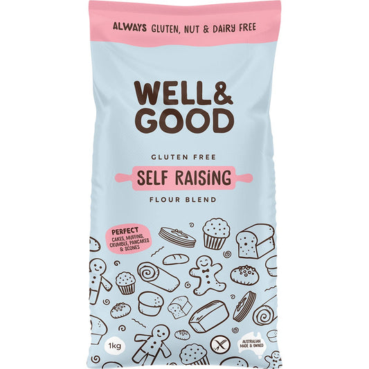 Well & Good- Self Raising Flour Blend-1kg