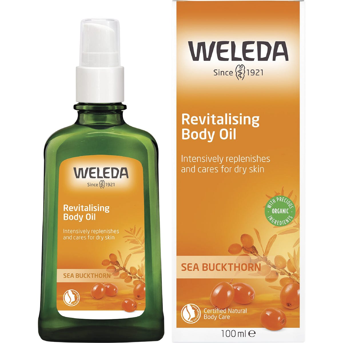 Weleda- Revitalising Body Oil Sea Buckthorn-100ml