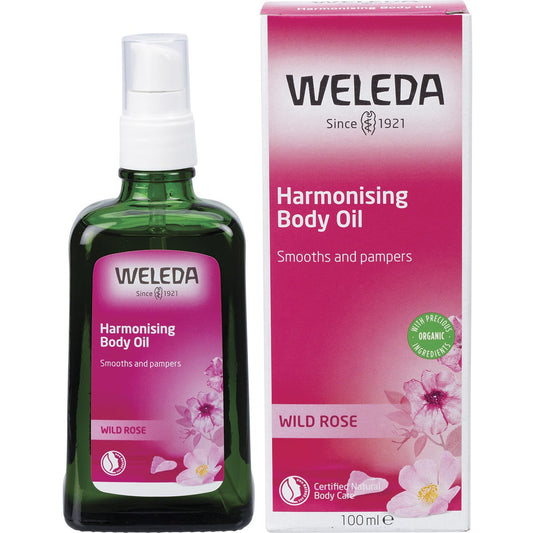Weleda- Harmonising Body Oil Wild Rose-100ml