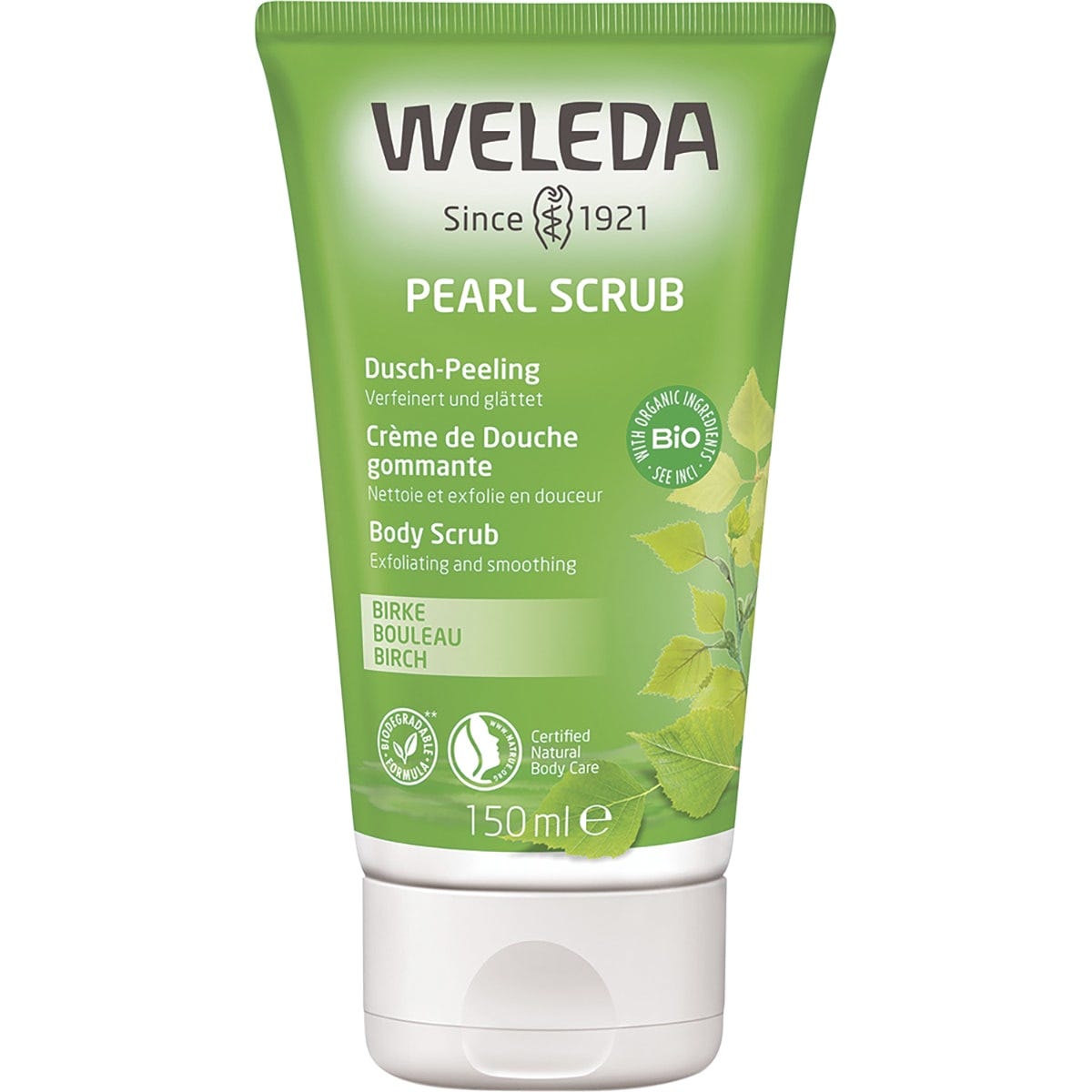 Weleda- Pearl Body Scrub Birch-150ml