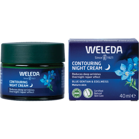 Weleda- Contouring Night Cream Blue Gentian & Edelweiss-40ml