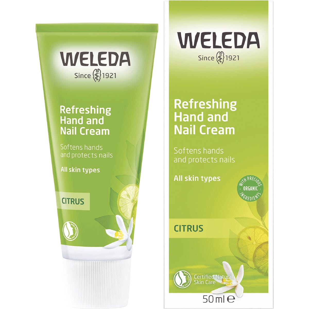 Weleda- Refreshing Hand & Nail Cream Citrus-50ml