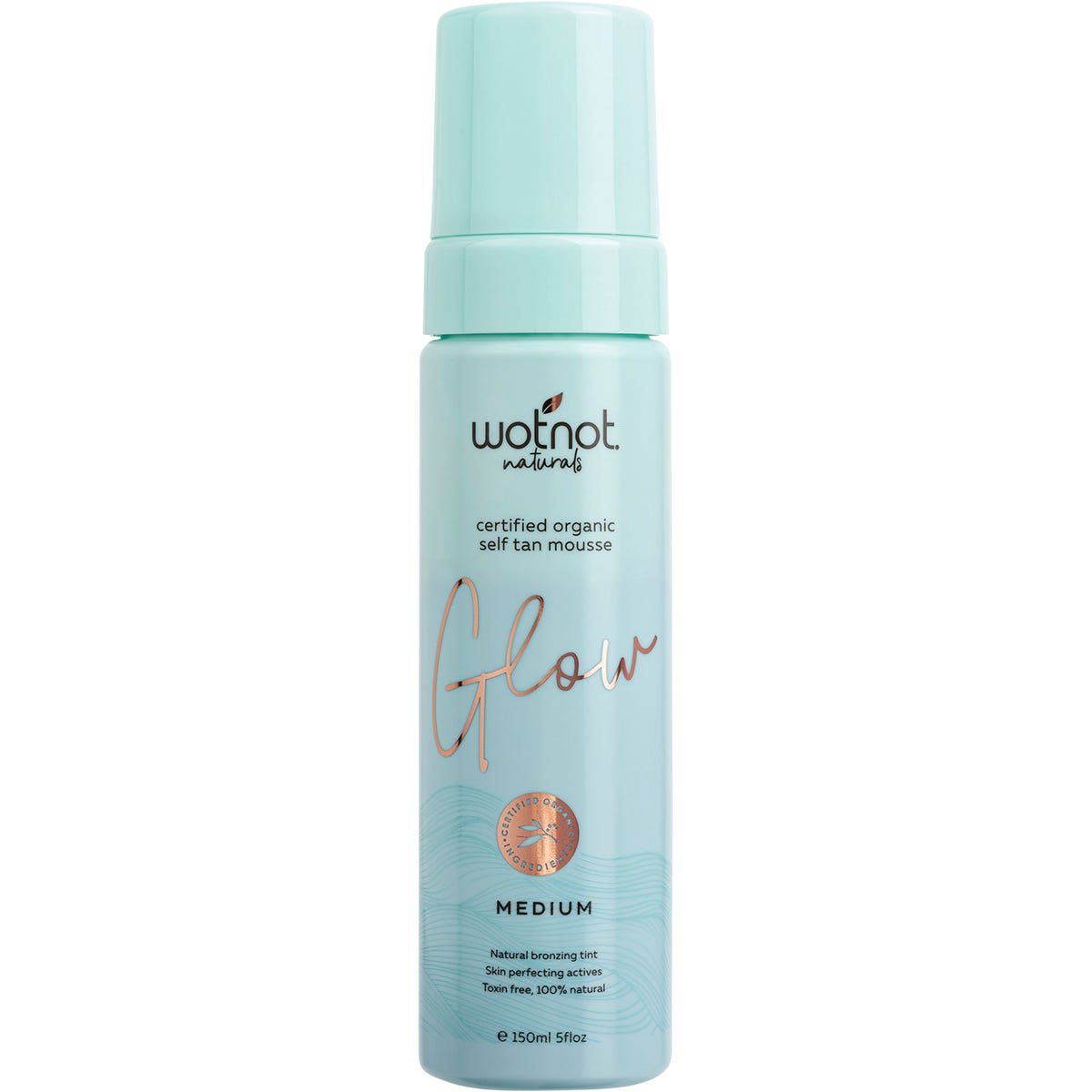 Wotnot- Certified Organic Self Tan Mousse Medium-150ml