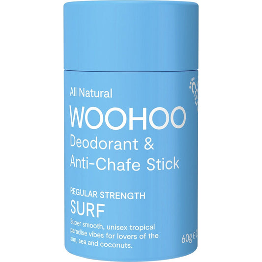 Woohoo Body- Deodorant Stick Surf Regular Strength-60g
