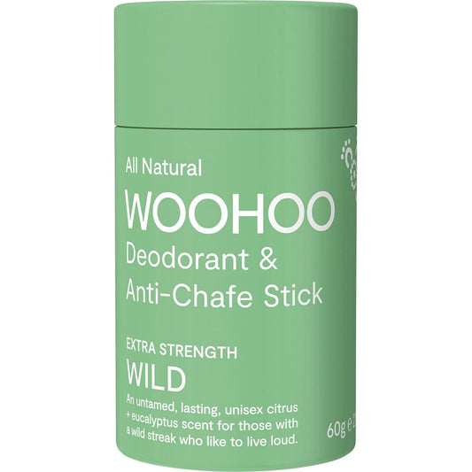 Woohoo Body- Deodorant Stick Wild Extra Strength-60g