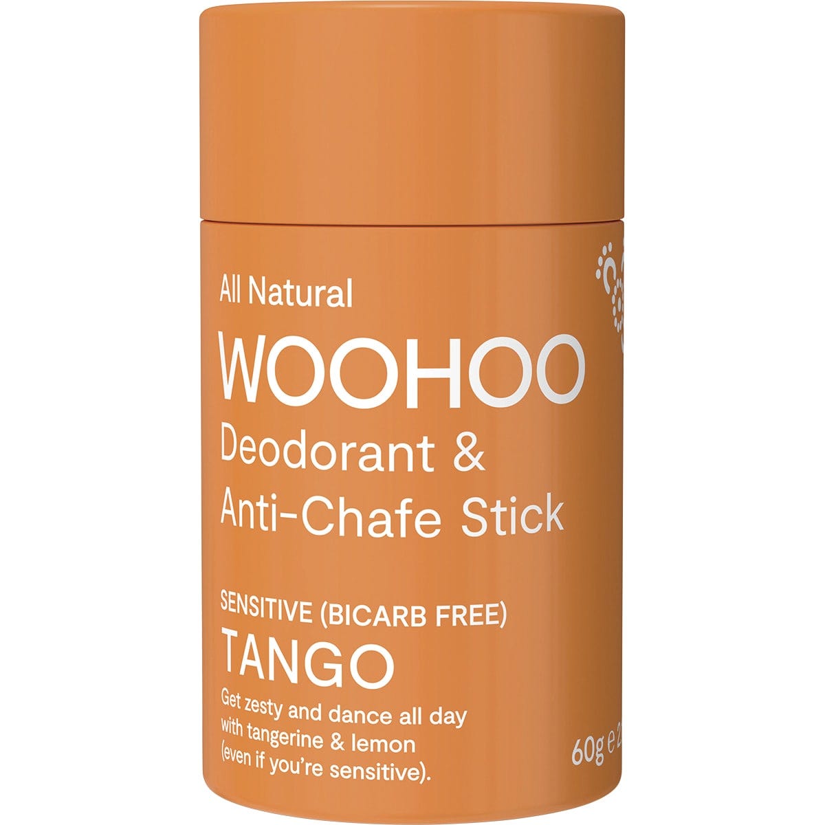 Woohoo Body- Deodorant Stick Tango Sensitive Bicarb Free-60g