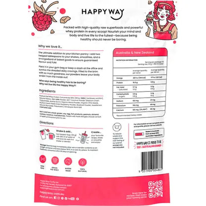 Happy Way- Whey Protein Powder Double Choc Chip-500g