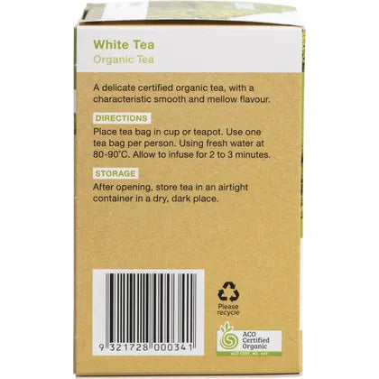 Planet Organic- White Tea Herbal Tea Bags-25pk
