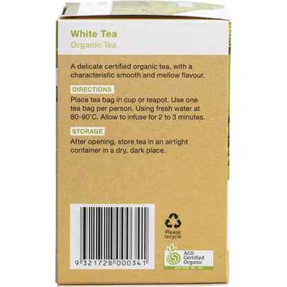 Planet Organic- White Tea Herbal Tea Bags-25pk