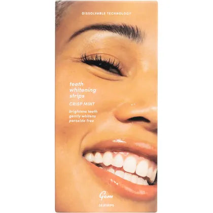 Gem- Whitening Strips Crisp Mint-28pcs
