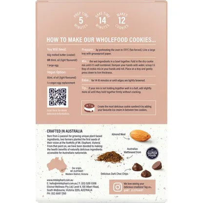 Mt. Elephant- Wholefood Cookie Mix Chocolate Chip-375g