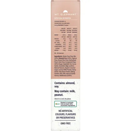 Mt. Elephant- Wholefood Cookie Mix Chocolate Chip-375g