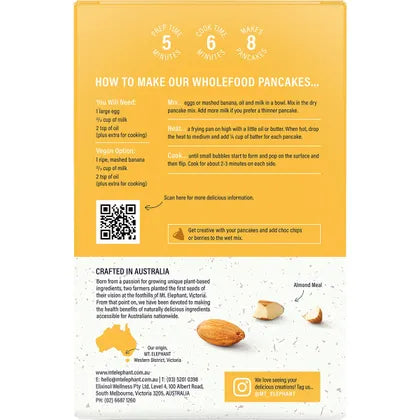 Mt. Elephant- Wholefood Pancake Mix Very Vanilla-230g