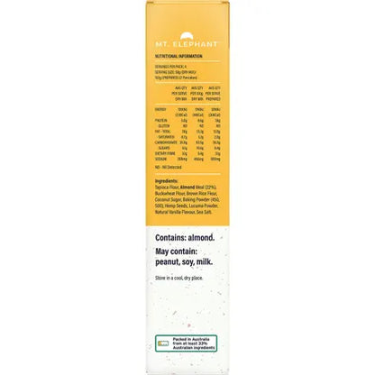 Mt. Elephant- Wholefood Pancake Mix Very Vanilla-230g