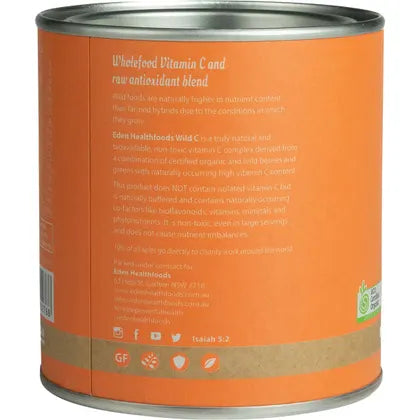 Eden Healthfoods- Wild C Natural Vitamin C Powder-150g