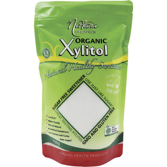 Nirvana Organics- Xylitol Certified Organic-750g